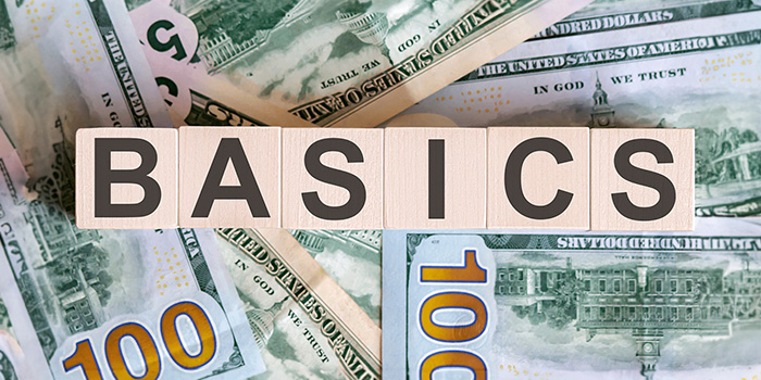 Basics building blocks on top of money