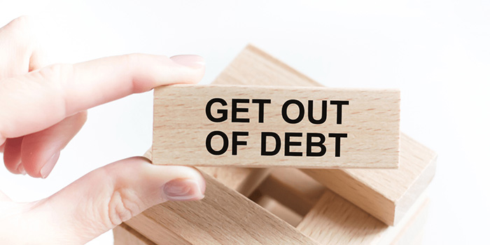 Get out of debt building block