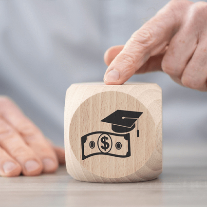 Education and money building block