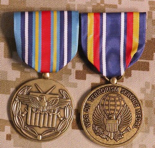 War on Terrorism Expeditionary and Service Medal