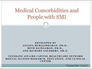 Medical Comorbidities and People with SMI
